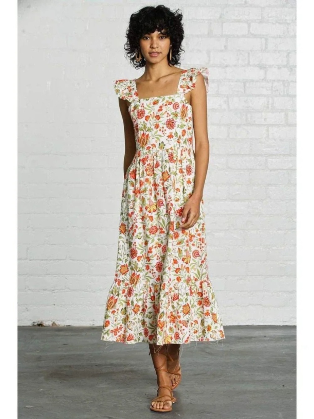 Anthropologie DRA Resa Moroccan Midi Dress